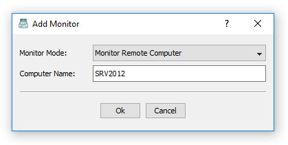 SysGauge Add Remote Monitor